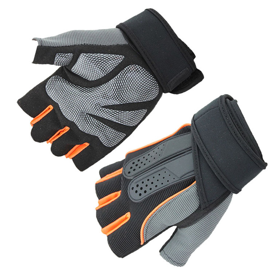 Sarung Tangan Half Finger Sepeda Fitnes
